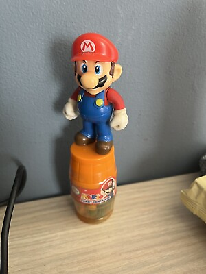 #ad Super Mario Candy Container 2007 Nintendo Au#x27;Some Unopened Posable Arms Sealed $18.00
