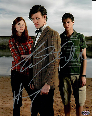 #ad Gillan Darvill Smith Doctor Who Signed 8 x 10 Photo With COA TTM Seal 23G01255 $300.00