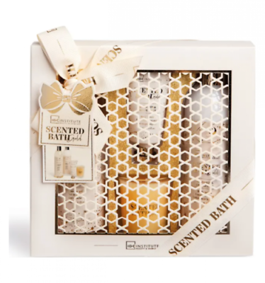 #ad Set Gift Woman Shower Gel Body Cream Scrub Candle $70.86