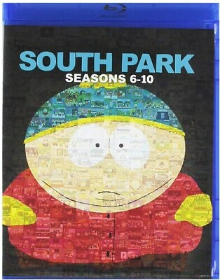 #ad South Park: Seasons 6 10 New Blu ray Boxed Set Full Frame Subtitled Dolby $28.63