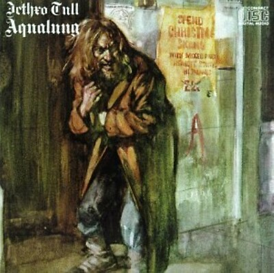 #ad Aqualung Music CD Jethro Tull 1989 10 04 EMI Distribution Very Good $6.99