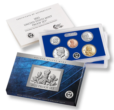 #ad #ad 2023 s us mint 10 coin clad proof set 23rgr unavailable at mint In hand $46.55