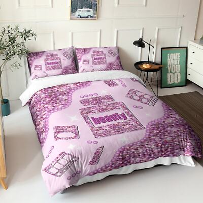 #ad Purple Carrier 3D Printing Duvet Quilt Doona Covers Pillow Case Bedding Sets AU $75.11