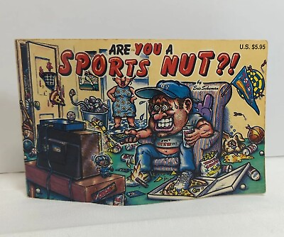 #ad Are You a Sports Nut? by Eric Schuman 1996 Trade Paperback $1.33
