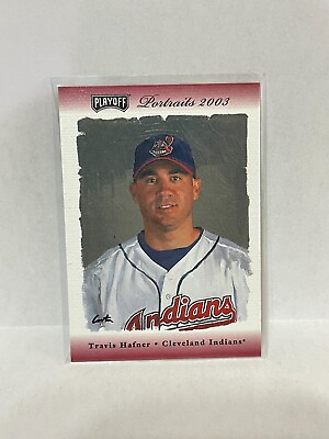 #ad 2003 Playoff Portraits National Convention RED Parallel Rare TRAVIS HAFNER $9.95