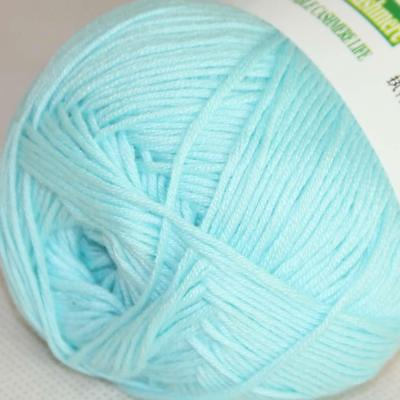 #ad Sale New 1 Skein x 50g Soft Bamboo Cotton Baby Hand Knit Shawls Crochet Yarn 04 $4.49