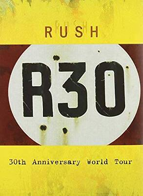 #ad R30: 30th Anniversary World Tour DVD By Rush VERY GOOD $249.45