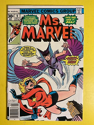 #ad Ms. Marvel #9 1st Appearance Of Deathbird X Men 97 Marvel 1977. $29.99
