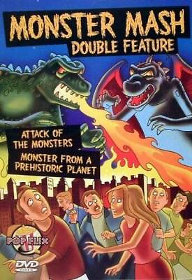 #ad MONSTER MASH Double Feature Attack of the Monsters aka Gamera vs. VERY GOOD $4.33