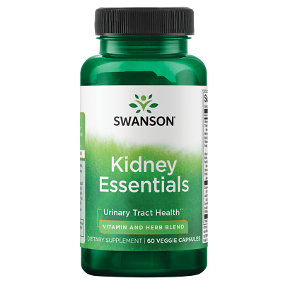 #ad Swanson Kidney Essentials 60 Veggie Capsules $12.23