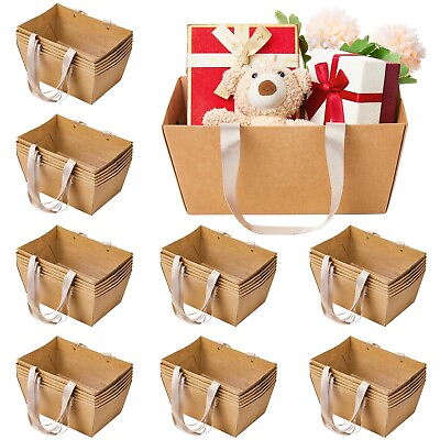 #ad Pinkunn 48 Pcs Basket for Gifts Empty DIY Bulk Party Gift Basket Kit with Han... $104.18