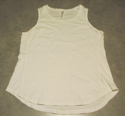 #ad Kuhl tank top Womens Medium white soft sleeveless shirt $25.00