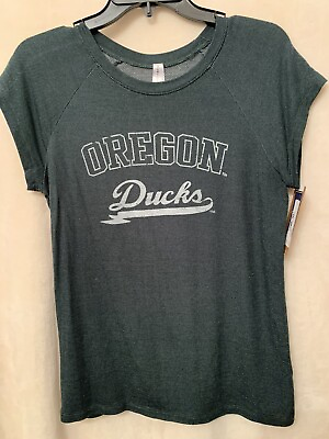 #ad Womens University of Oregon Ducks Green Shirts Small T Shirt NWT NCAA $11.99