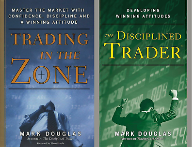 #ad Trading in the Zone and The Disciplined Trader PAPERBACK by Mark Douglas $15.49