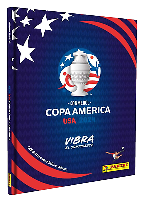 #ad #ad PANINI CONMEBOL COPA AMERICA USA 2024 OFFICIAL HARDCOVER ALBUM ONLY $24.99