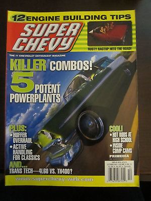 #ad Super Chevy Magazine October 2003 1956 Nomad Killer Combos No Label AR $7.99