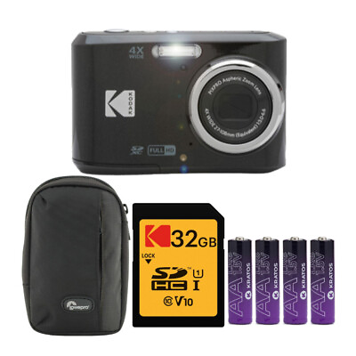 #ad Kodak PIXPRO FZ45 Friendly Zoom Digital Camera with Camera Case Bundle $129.99