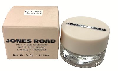 #ad Jones Road Eyeshadow Just A Sec Golden Peach Bright Eyes 3g 0.11oz New Boxed $17.99