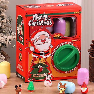 #ad #ad Christmas Children#x27;S Funny Egg Machine Toy Doll Machine Egg Machine Gift Items $17.61