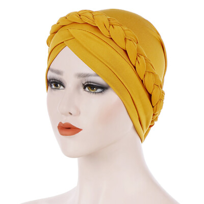 #ad Head Wrap Soft Touch Beautiful Brimless Twist Head Wrap Braided $13.09