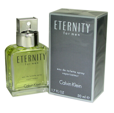 CK Eternity Men Calvin Klein 1.7 oz EDT Sp $32.49
