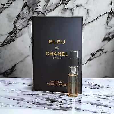 #ad #ad Bleu de Chanel Parfum Pour Homme 1.5ml Sample Woody Aromatic Fragrance for Men $9.99
