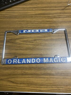 #ad VTG Orlando Magic NBA Metal license plate frame $24.99
