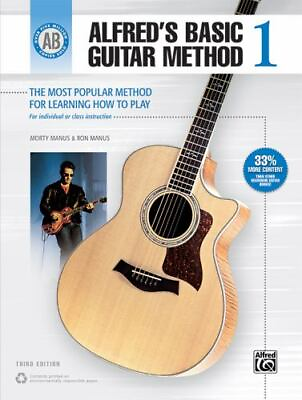 #ad Alfred#x27;s Basic Guitar Method 1 Alfred#x27;s Basic Guitar Library Bk 1 $6.20