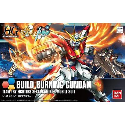 #ad #18 Build Burning Gundam quot;Gundam Build Fighters Tryquot; Bandai Hobby HGBF 1 144 $16.86