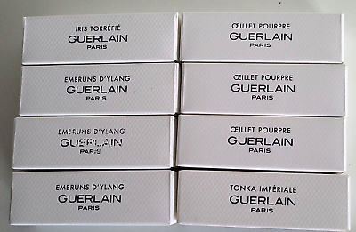 #ad Guerlain lot PERFUME EDP 8 fragrance L#x27;art et la matiere mix WOW $60.00