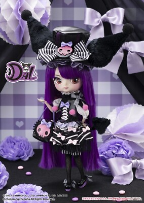 #ad Groove DAL Kuromi x DAL Collaboration D 171 Fashion Doll Figure New $109.00