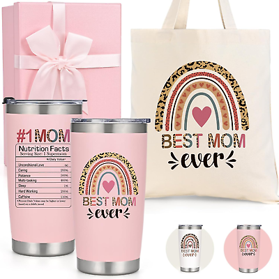 #ad Mothers Day Gifts Best Mom Tumbler amp; Tote Bag Gift Box Set Gifts for Mom from $43.69
