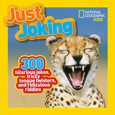 #ad National Geographic Kids Just Joking: 300 Hilarious Jokes Tricky Tongue GOOD $3.68