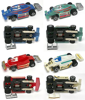 #ad 4 1970#x27;s Foreign FAST HO RARE Indy F1 Grand Prix Slot Cars Unused Great Looks $99.99