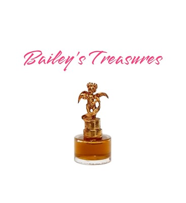 #ad Vintage Gilberti Michel 4 mL Miniature Perfume Art Gallery Bronze SEE DESCRIPTIO $49.95