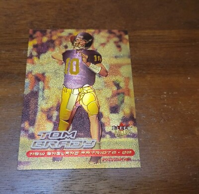 #ad 2000 Fleer Ultra Gold Polychrome Tom Brady Rookie Card Ungraded $99.99