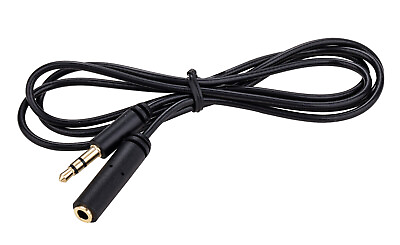 #ad 3.5mm Stereo Audio Male to Female Slim Extension Cable 3ft 100ft Multi Pack LOT $299.99
