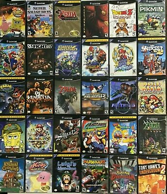 #ad GAMECUBE Authentic Games I P Nintendo Gamecube CLEANED AND TESTED $19.99