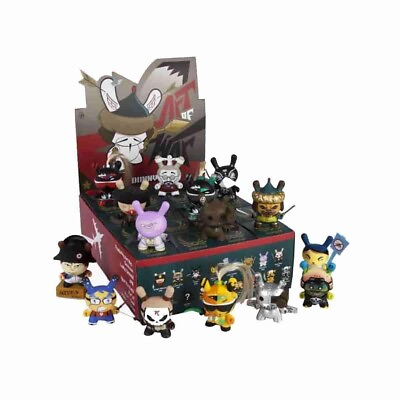 #ad Kidrobot 3inch Dunny Art Of War Brand New Sealed Case $124.95