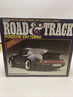 #ad Revell Porsche 930 Turbo 1:24 Scale Vintage 1986 Collectible *Partially Built $18.74