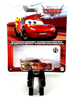 #ad 2022 Disney Pixar Cars RUSTEZE LIGHTNING MCQUEEN Owen Wilson Metal 1:55 NEW $27.99