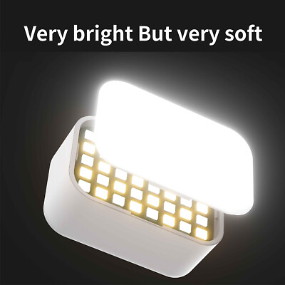 #ad Dimmable LED Fill Light For DJI OM 5 Zhiyun SMOOTH4 5 M2S Feiyu Stabilizer New $15.99