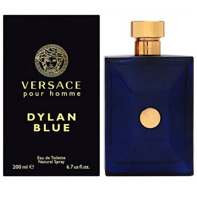 Versace Dylan Blue pour homme cologne for men EDT 6.7 oz 6.8 New in Box $60.81