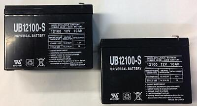 #ad UPG 2 Pack New Battery Replaces HGL10 12 FULLRIVER 12V 10AH 20HR Yeuyang Endur $58.99