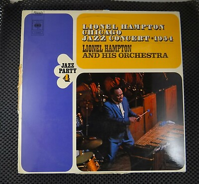 #ad Lionel Hampton And His Orchestra ‎– Chicago Jazz Concert 1954 CBS ‎– S 52814 $5.00