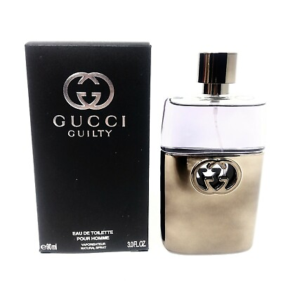 Gucci Guilty Cologne by Gucci 3 oz EDT Spray for Men NEW In BOX $50.29