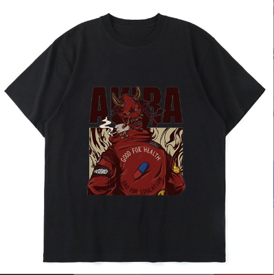 #ad Akira anime t shirt.. art Unisex best gift cotton shirt dad gift $20.89