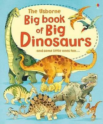 #ad Big Book of Big Dinosaurs Usborne Big Books Hardcover By Alex Frith GOOD $3.73