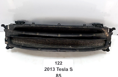 #ad ✅ 12 16 OEM Tesla Model S Radiator Center Active Air Duct Shutter Intake Grille $418.45