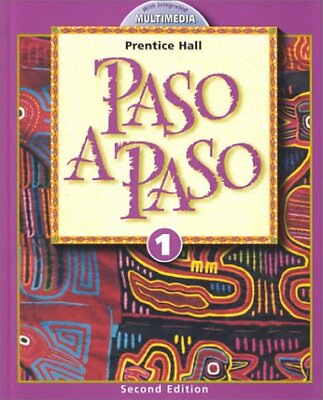 #ad PASO A PASO 2000 STUDENT EDITION LEVEL 1 Second EDITION Spanish Edition Me... $6.49